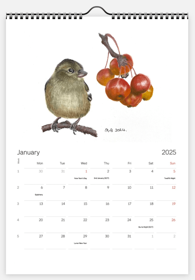 Calendar 2025